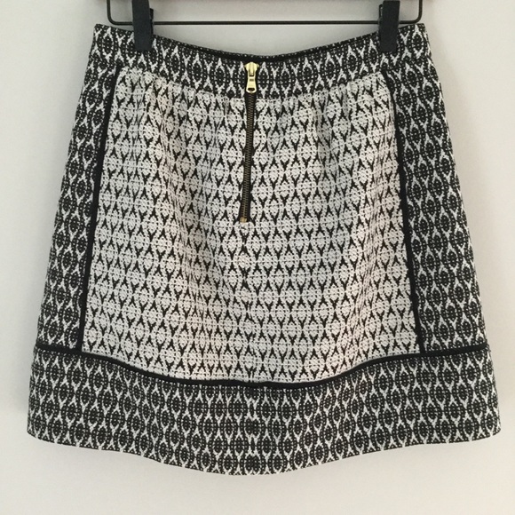 J Crew Textured Colorblock Mini Skirt - Picture 5 of 8